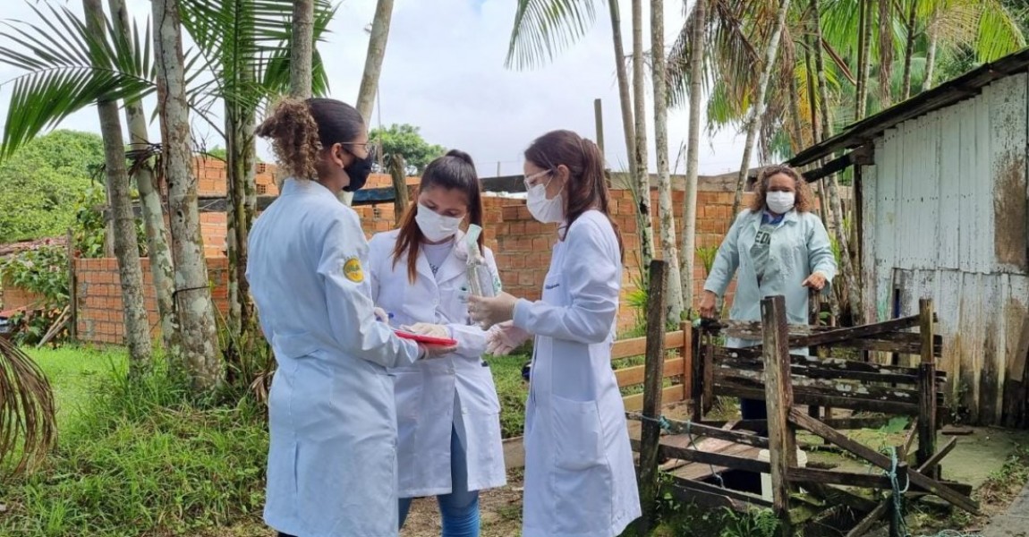 Alunos do curso de Biomedicina realizam coleta de água de consumo na Ilha de Mosqueiro