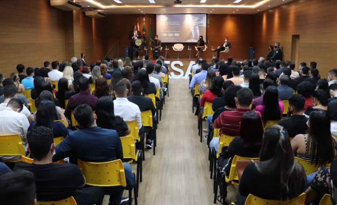 Curso de Direito da Esamaz promove aula magna em celebração a abertura do semestre letivo