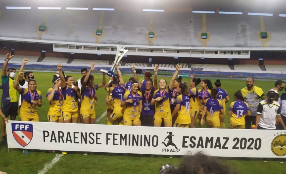 Patrocinado pela Esamaz, o Campeonato Paraense de Futebol Feminino 2020 finaliza as competições com fortes emoções