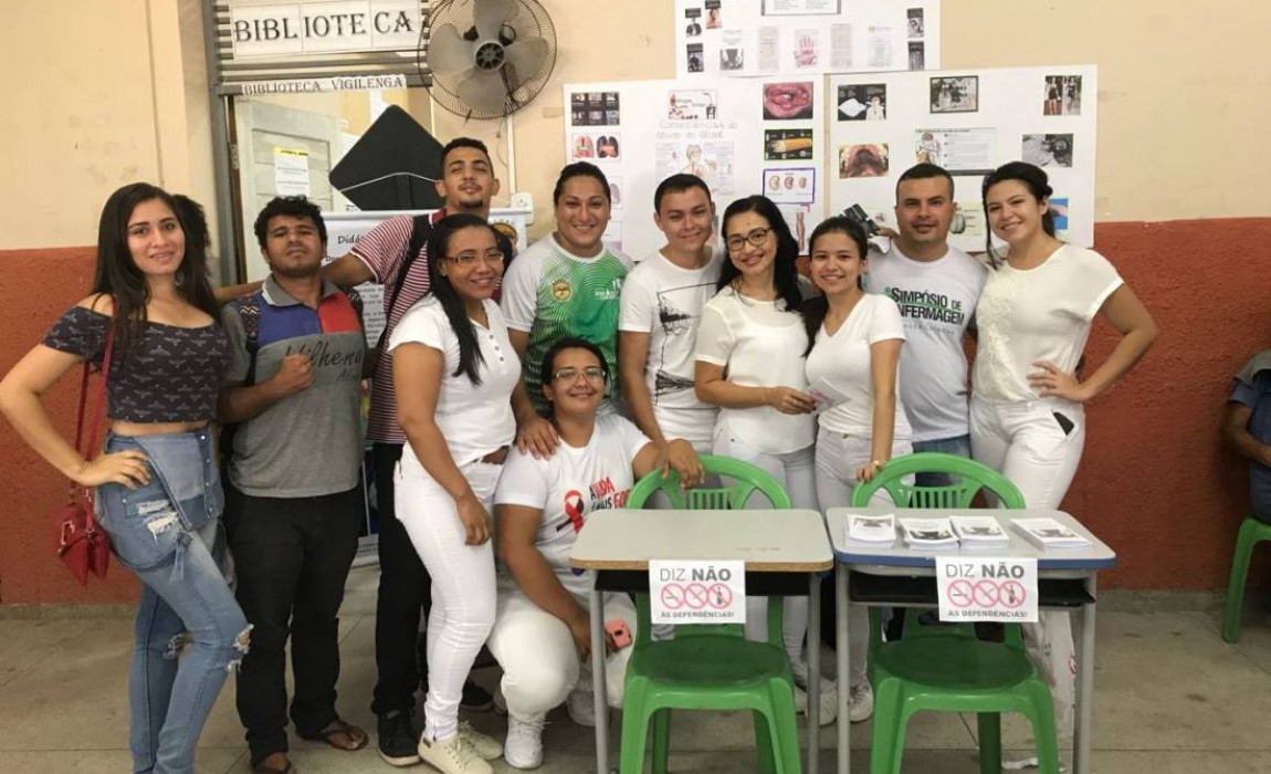 Acadêmicos de enfermagem da Esamaz realizam Oficina Pedagógica na Escola Vilhena Alves
