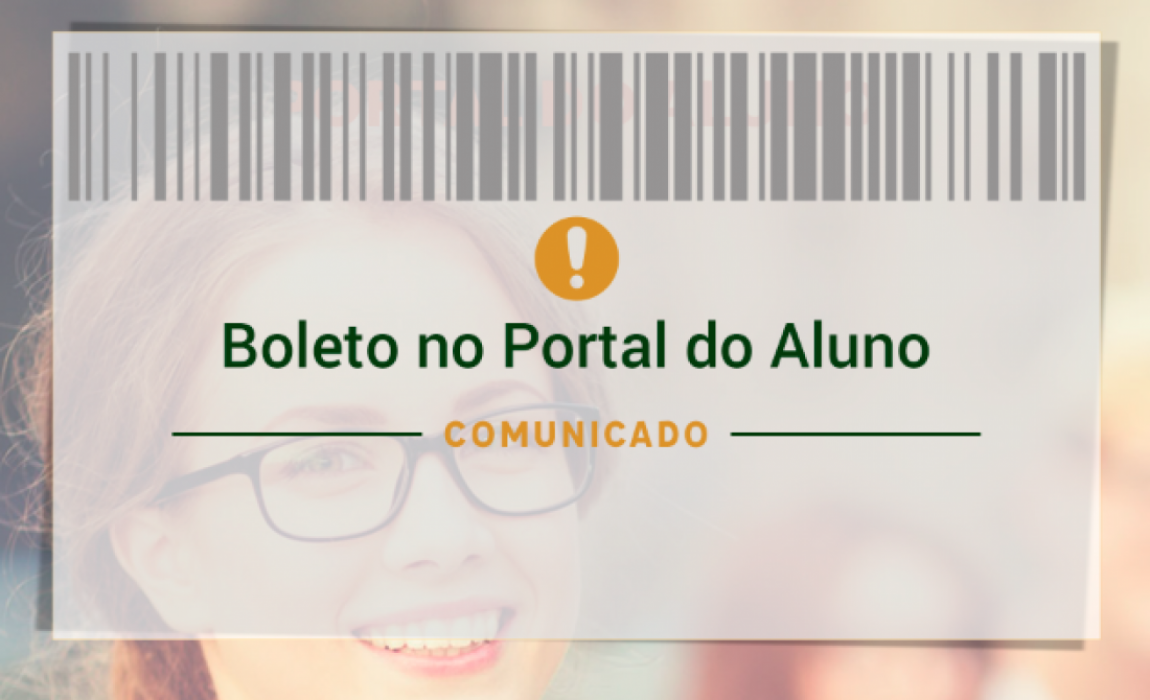 Boletos de mensalidades e negociações de débitos já estão disponíveis no Portal do Aluno