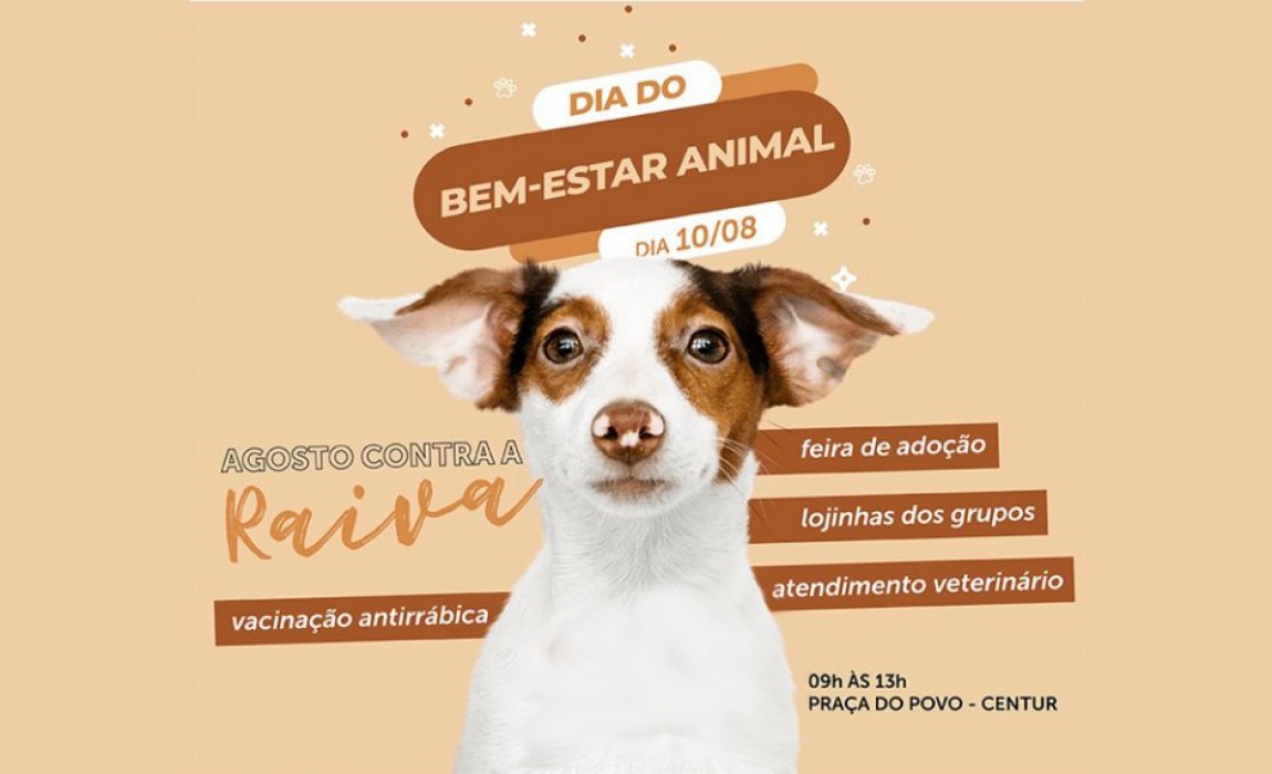 Dia do Bem-Estar Animal acontece no próximo sábado, em Belém