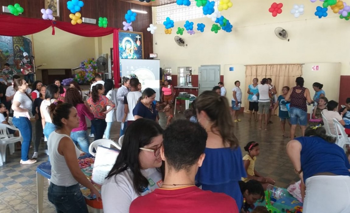 Esamaz participa de ação social no Santuário de Nossa Senhora do Pérpetuo Socorro, em Belém