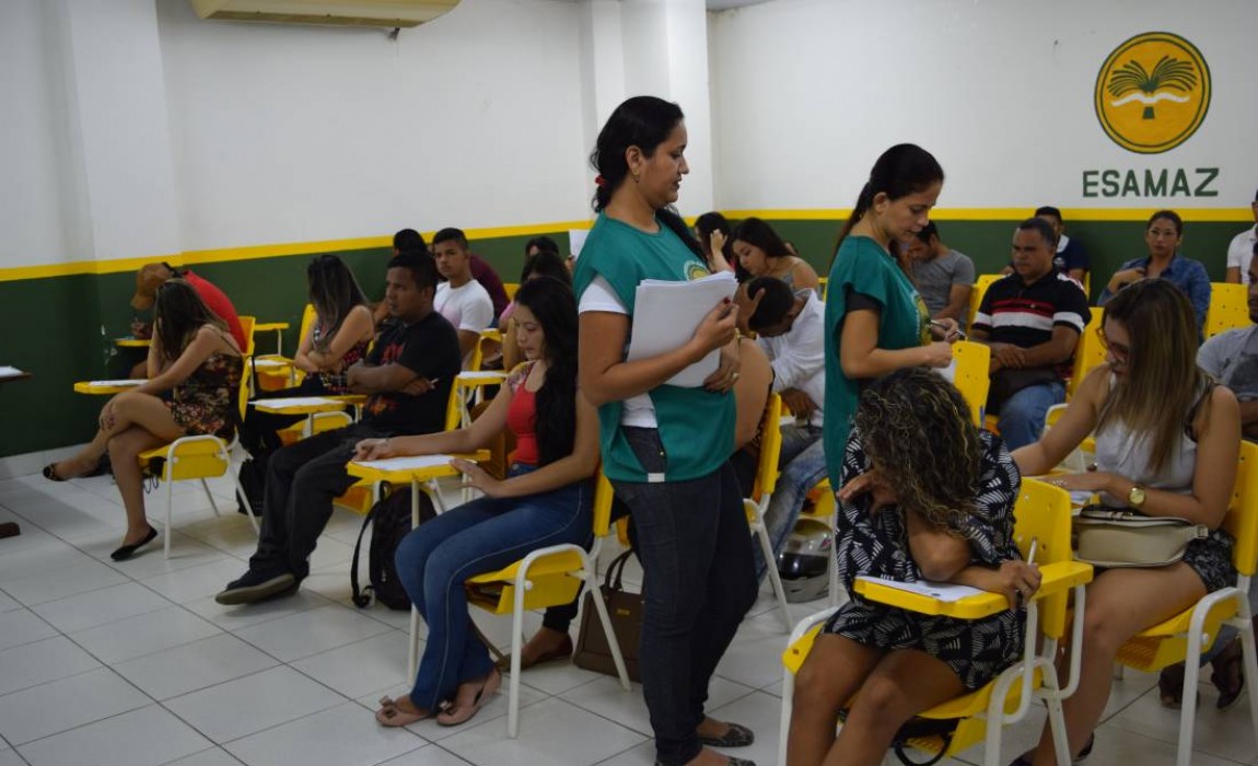 Esamaz realiza prova do Concurso de Bolsas 2017 em Belém