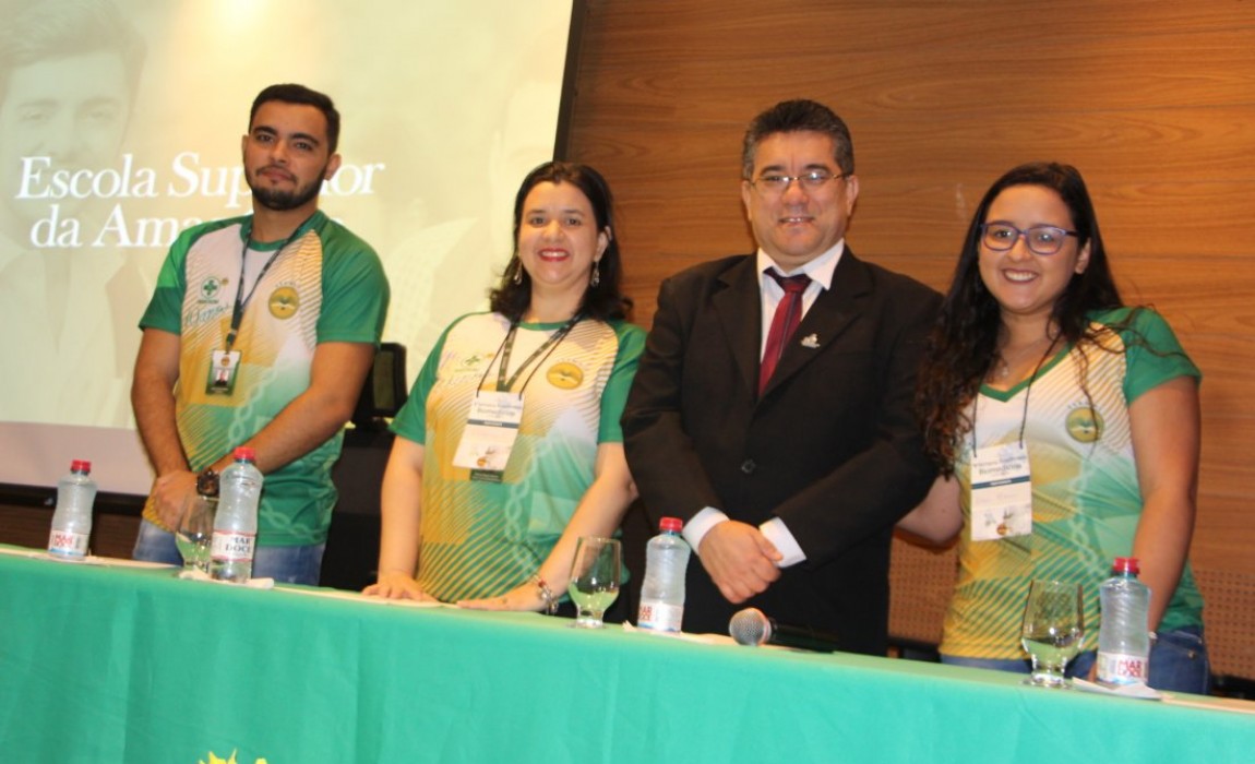 Presidente do Conselho Regional de Biomedicina participa da abertura da Semana Acadêmica na Esamaz